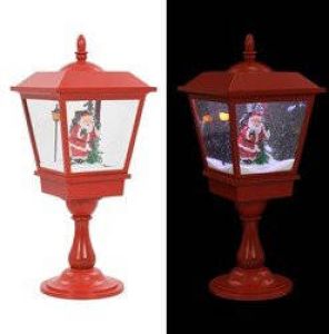 Prolenta Premium Sokkellamp met kerstman LED 64 cm