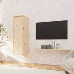 Prolenta Premium Wandkast 30x30x100 cm massief grenenhout
