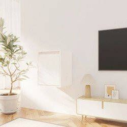 Prolenta Premium Wandkast 30x30x40 cm massief grenenhout wit