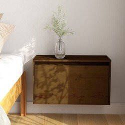 Prolenta Premium Wandkast 60x30x35 cm massief grenenhout honingbruin