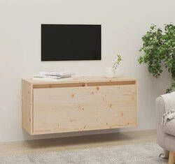 Prolenta Premium Wandkast 80x30x35 cm massief grenenhout