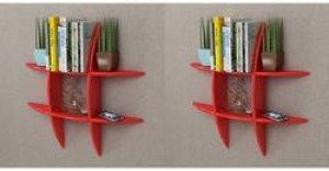 Prolenta Premium Wandplanken 2 st rood