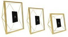 QUVIO Fotolijstje hexagon 15x15 cm + 15x20 5 cm + 17 5x23 cm Goud - Foto 2
