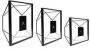 QUVIO Fotolijstje hexagon 15x15 cm + 15x20 5 cm + 17 5x23 cm Zwart - Thumbnail 2