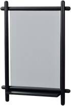 Rowico Home Milford eikenhouten wandspiegel zwart 52 x 74 cm