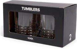 SENZA Tumbler Glazen set van 2