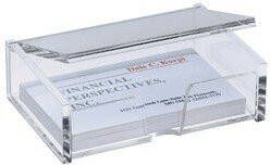 Sigel Visitekaartenbak VA112 90x55mm glashelder | 20 stuks