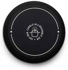 Unknown Geurskaars bergamot + cedar in glazen apothekerspot