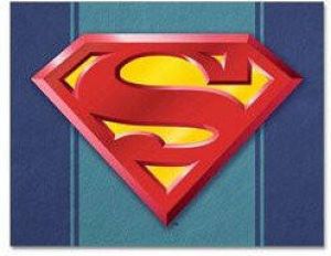 Unknown Metalen retro bord Superman Logo
