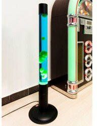 Unknown XXL vloer lavalamp blauw & groen
