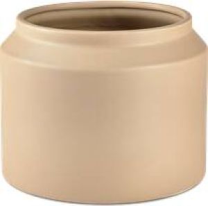 Villa Collection Strat bloempot beige 21 x 16 cm