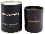 Wonderwick Amber & Lavender Noir geurkaars