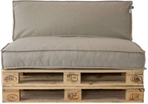 2L Pallet Rugkussen metro lounge beige 120x40 cm