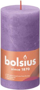 Bolsius Shine rustiek stompkaars 130 68 Vibrant Violet