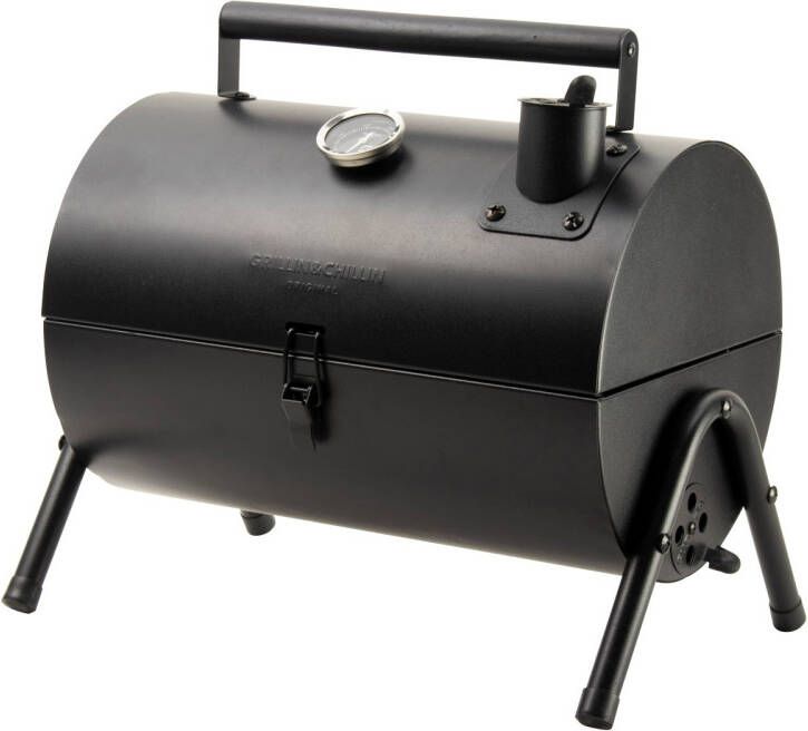 Gusta BBQ Smoker Roker zwart