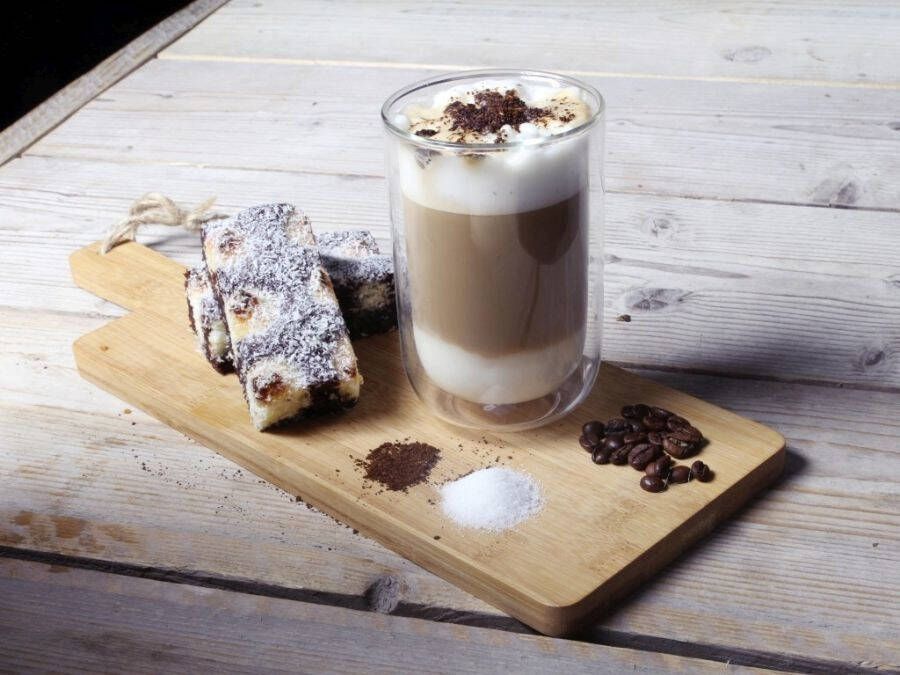 Gusta Dubbelwandig Glas FIKA 400ml Set 2