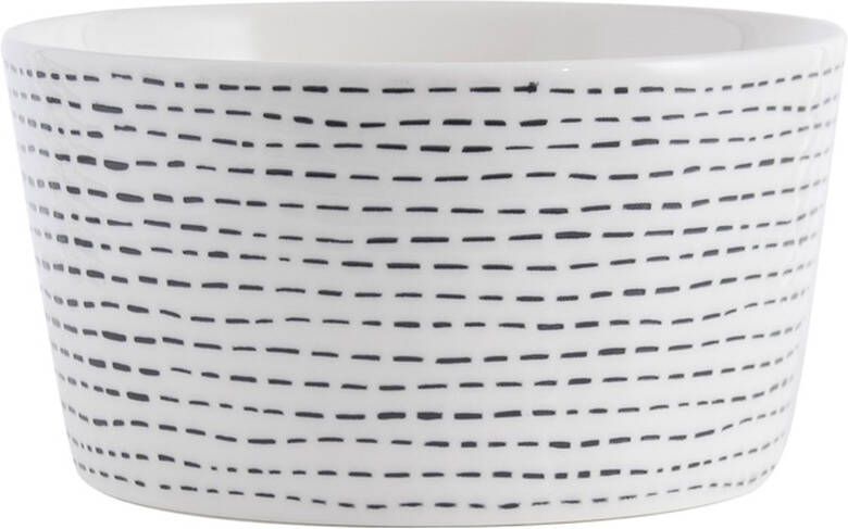 Gusta FIKA Kom ø12x6 5cm Stripes