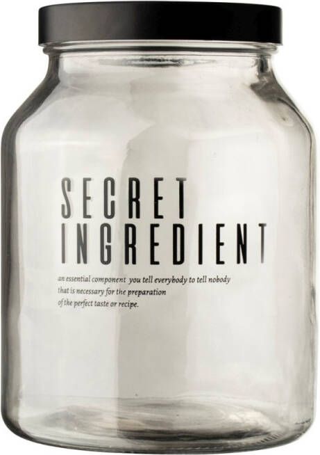 Gusta Glazen voorraadpot 3000ML