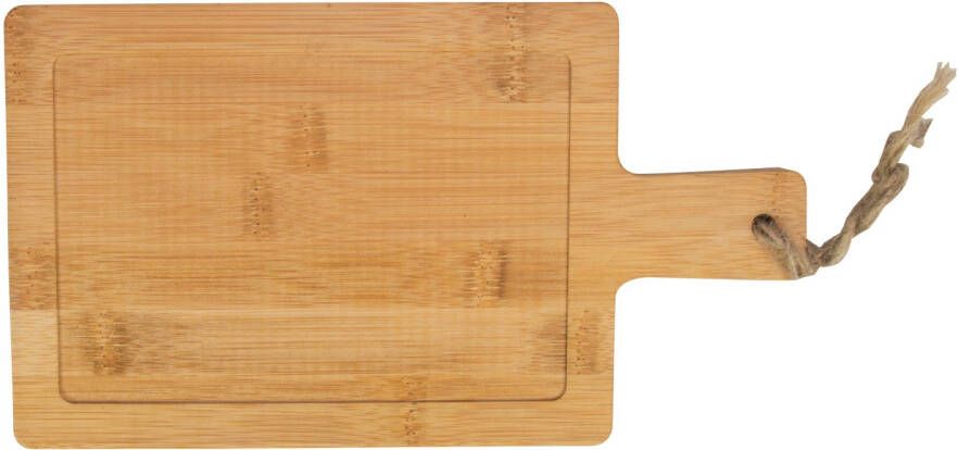 Gusta Multi Serveer Paddle Bamboe 14x25cm