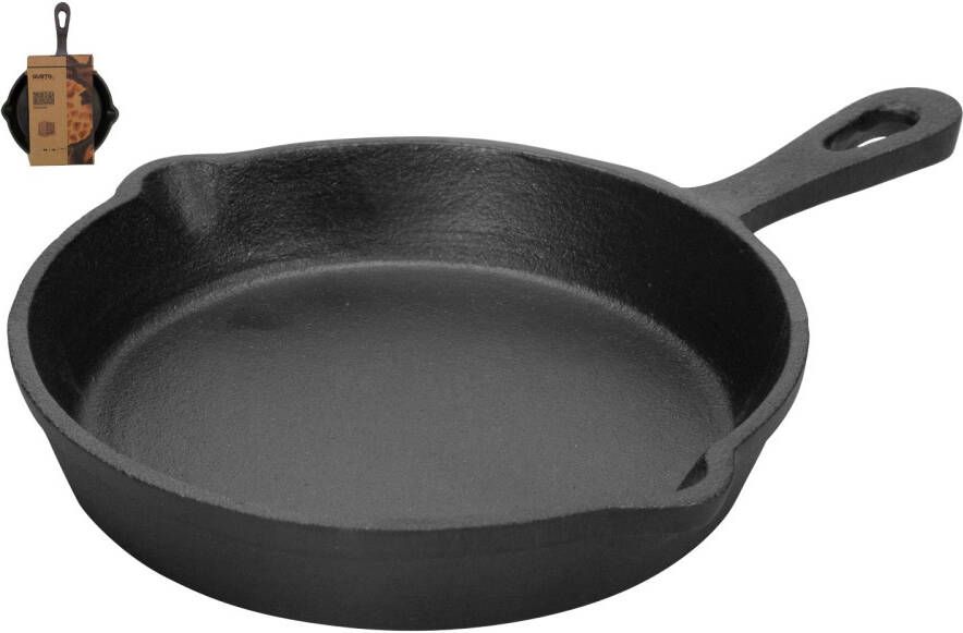 Gusta Pan Gietijzer 13 5cm zwart