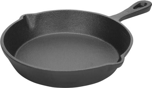Gusta Pan Gietijzer 16 5 cm zwart