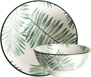 Gusta Schaaltje Leaf ø12cm TT Evergreen