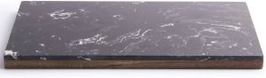 Gusta Serveerplank met marmer 35x20cm