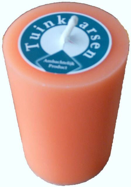 Handmade Tuinkaars Fluorescerend Oranje