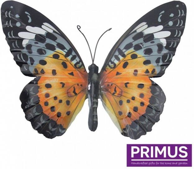 Primus Grote vlinder oranje en zwart