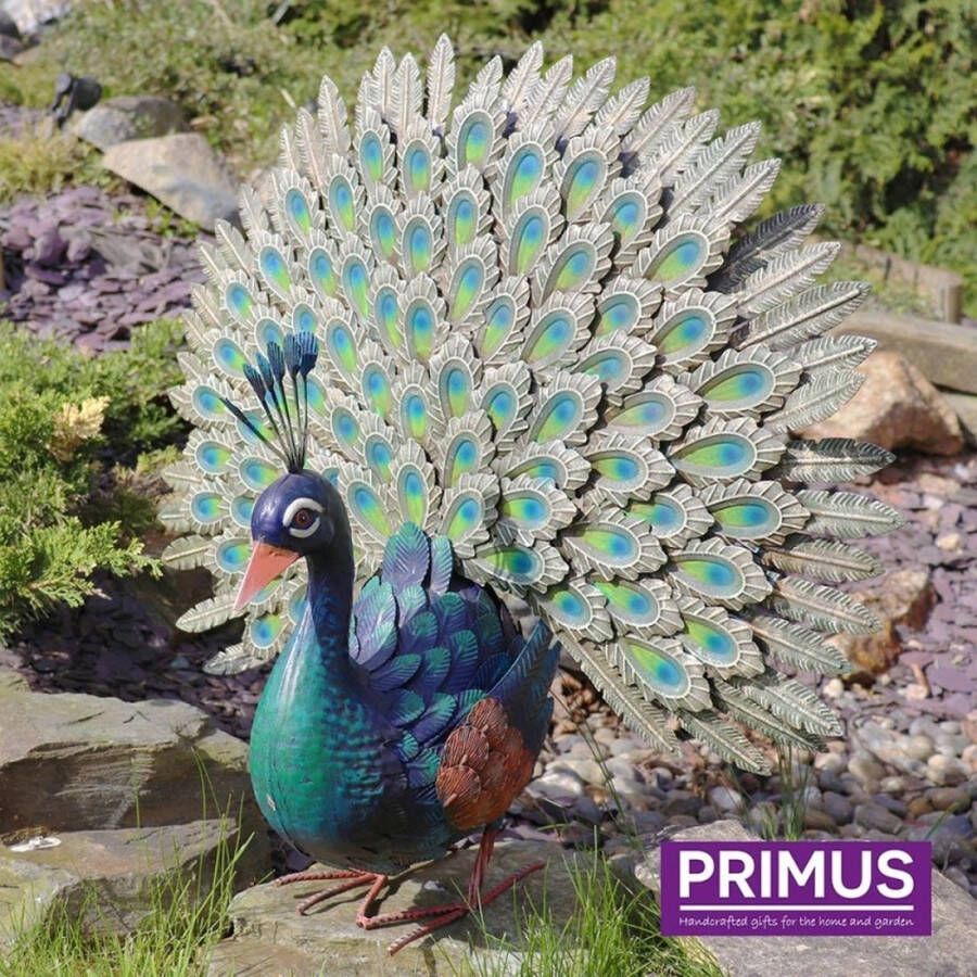 Primus Luxe metalen pauw
