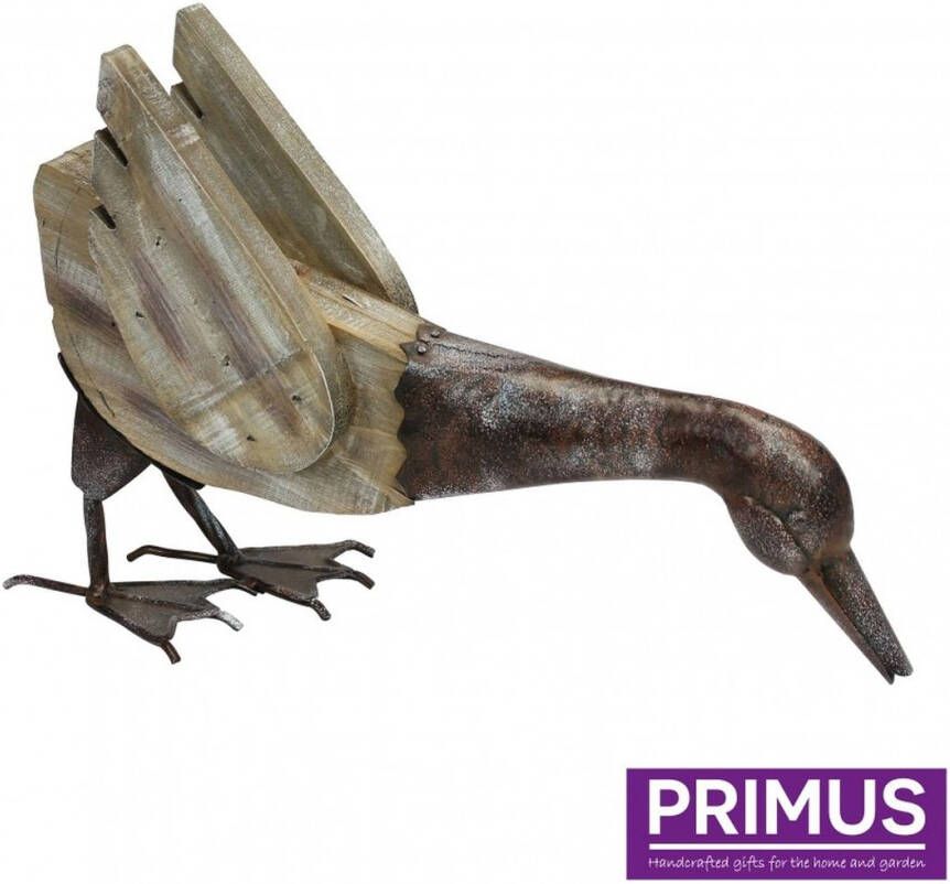 Primus Rustieke metalen eend