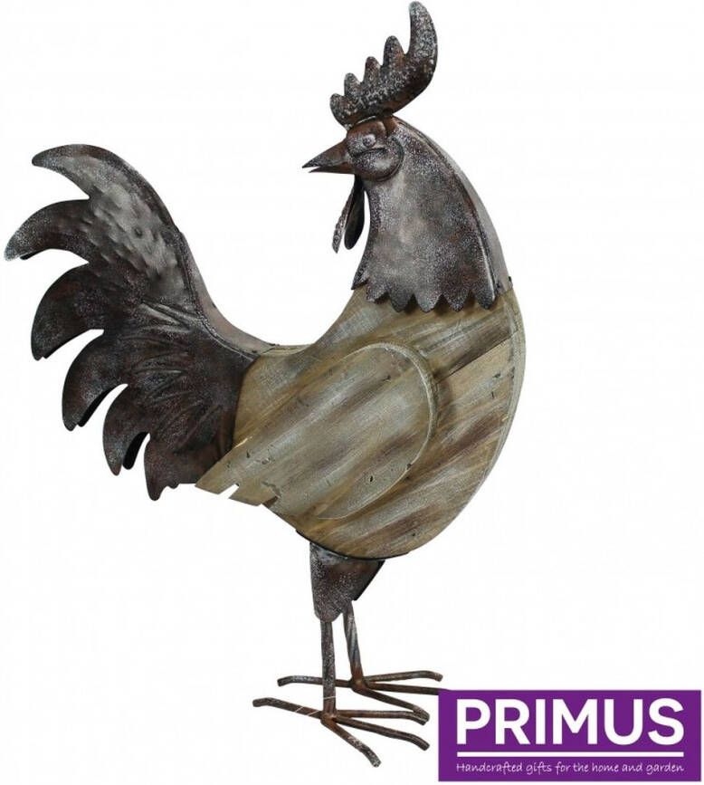 Primus Rustieke metalen kip