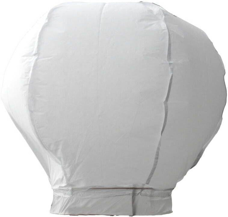 Wensballon 45x80x100cm Rond wit