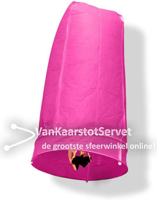 Wensballon roze 100 50