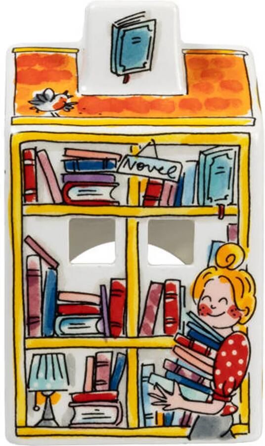 Blond Amsterdam lichthuisje boekwinkel (8.5x14.5 cm) - Foto 3