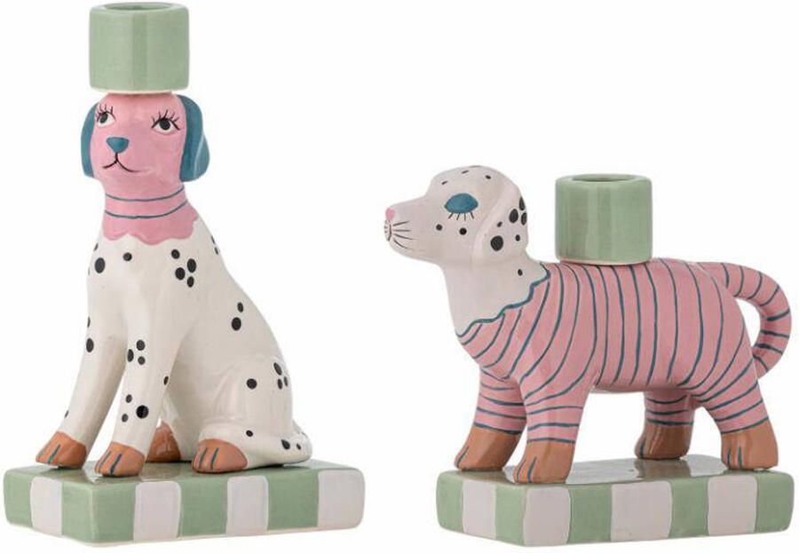 Bloomingville kandelaar Doglie (set van 2) - Foto 3