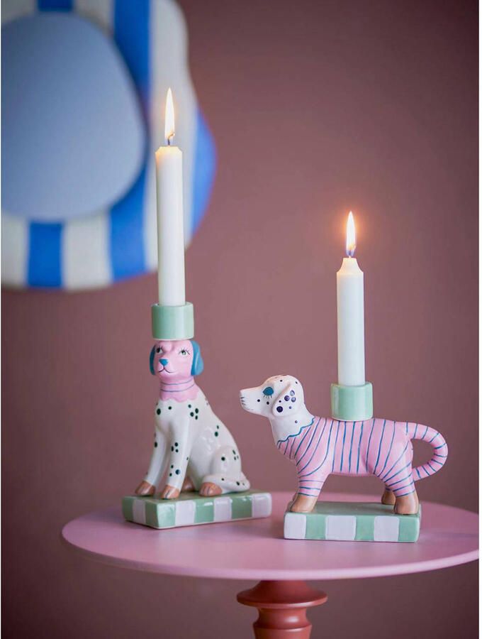 Bloomingville kandelaar Doglie (set van 2)