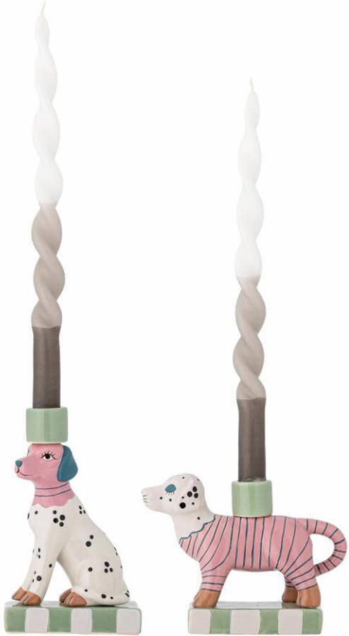 Bloomingville kandelaar Doglie (set van 2) - Foto 2