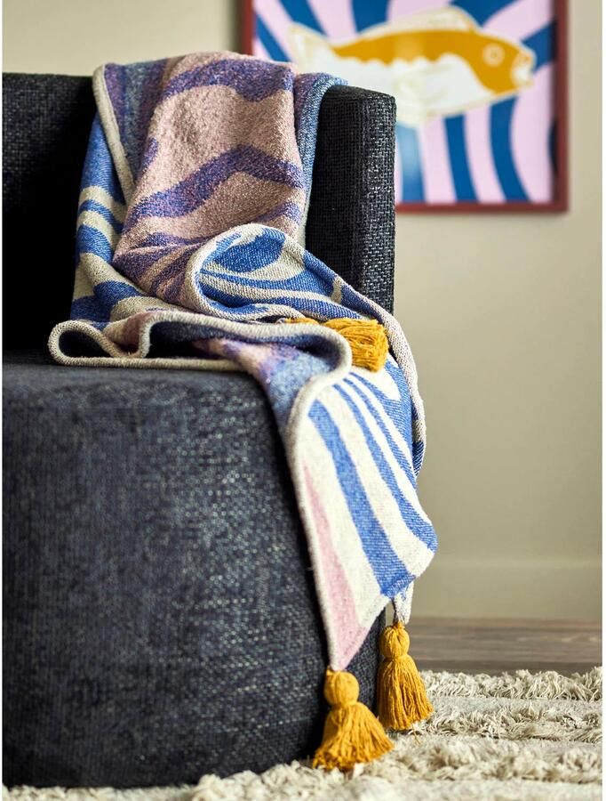 Bloomingville plaid Arlie (160x130 cm) - Foto 2