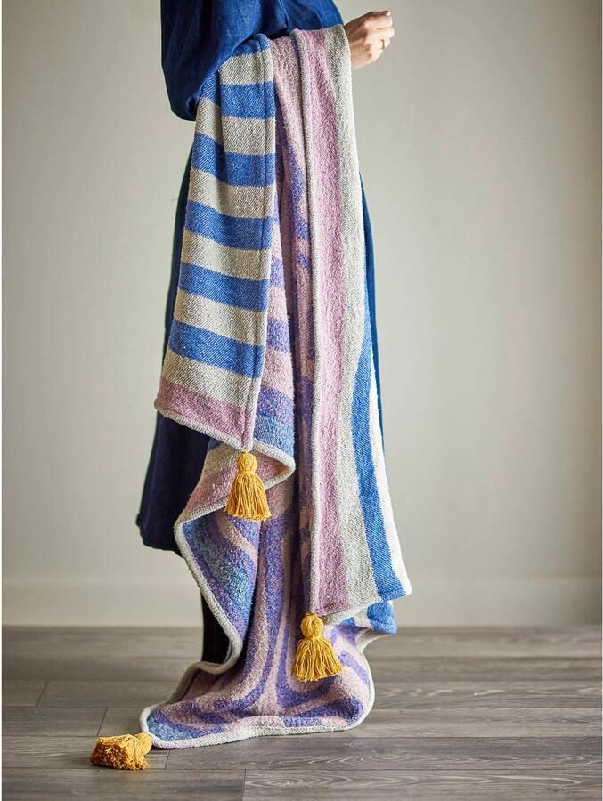 Bloomingville plaid Arlie (160x130 cm) - Foto 3
