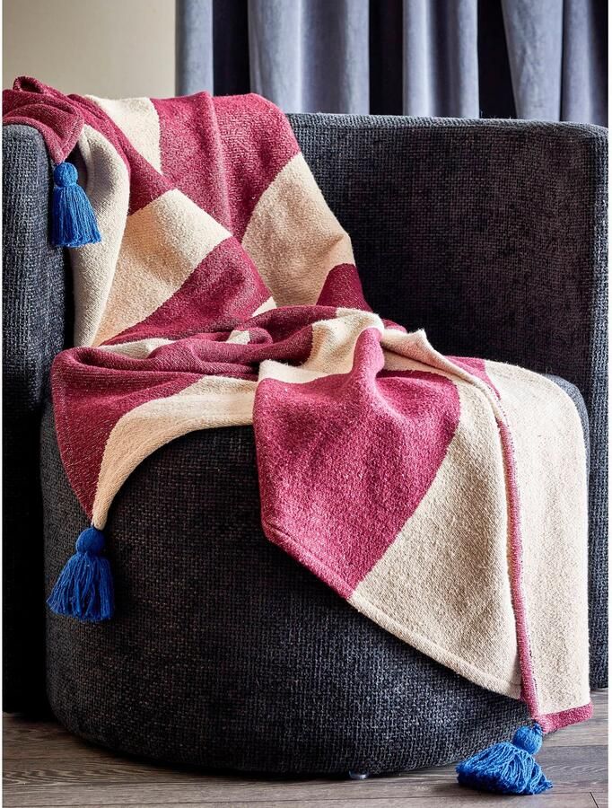 Bloomingville plaid Cimmi (160x130 cm) - Foto 3