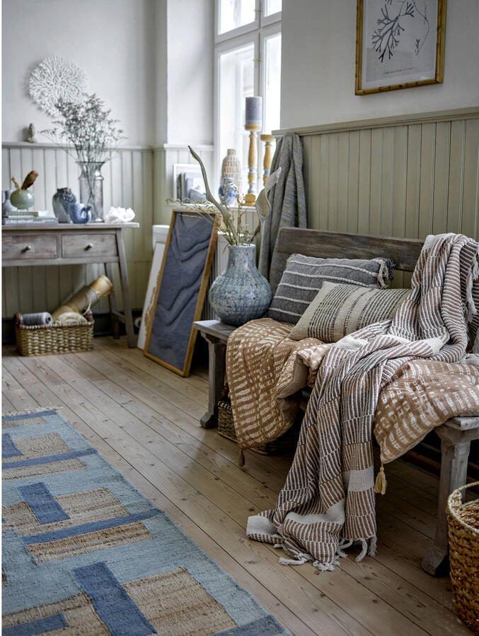 Bloomingville plaid Isnel (160x130 cm) - Foto 2