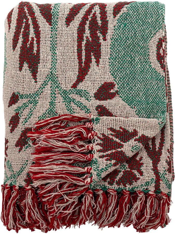 Bloomingville plaid Jangal (160x130 cm)