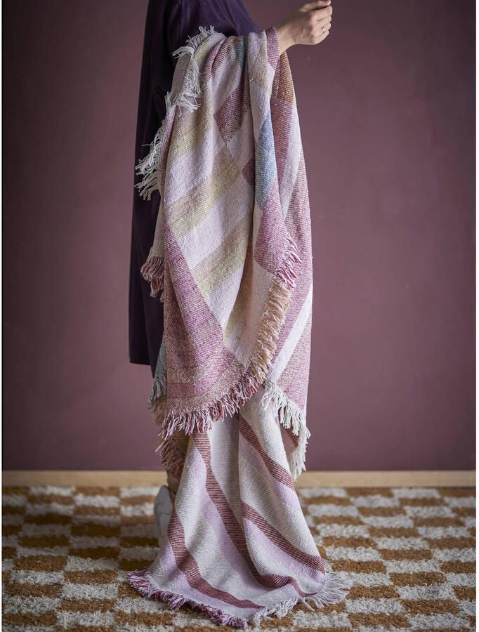 Bloomingville plaid Lane (160x130 cm)