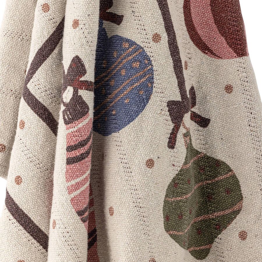 Bloomingville plaid Ornamentia (160x130 cm) - Foto 2