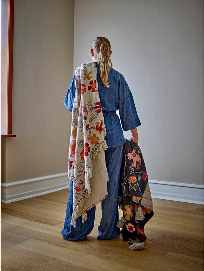 Bloomingville plaid Vivielle (160x130 cm) - Foto 3