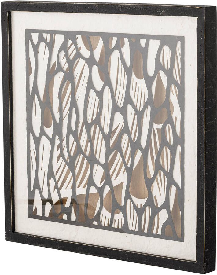 Bloomingville schilderij Barlin (37 5x37 5 cm)