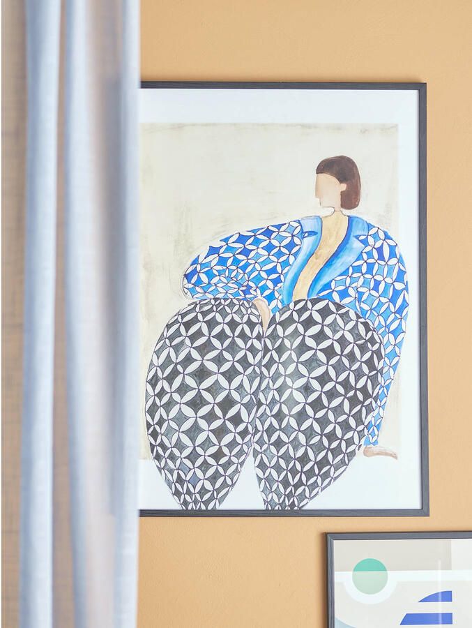 Bloomingville schilderij Vivianne (72x52 cm) - Foto 2