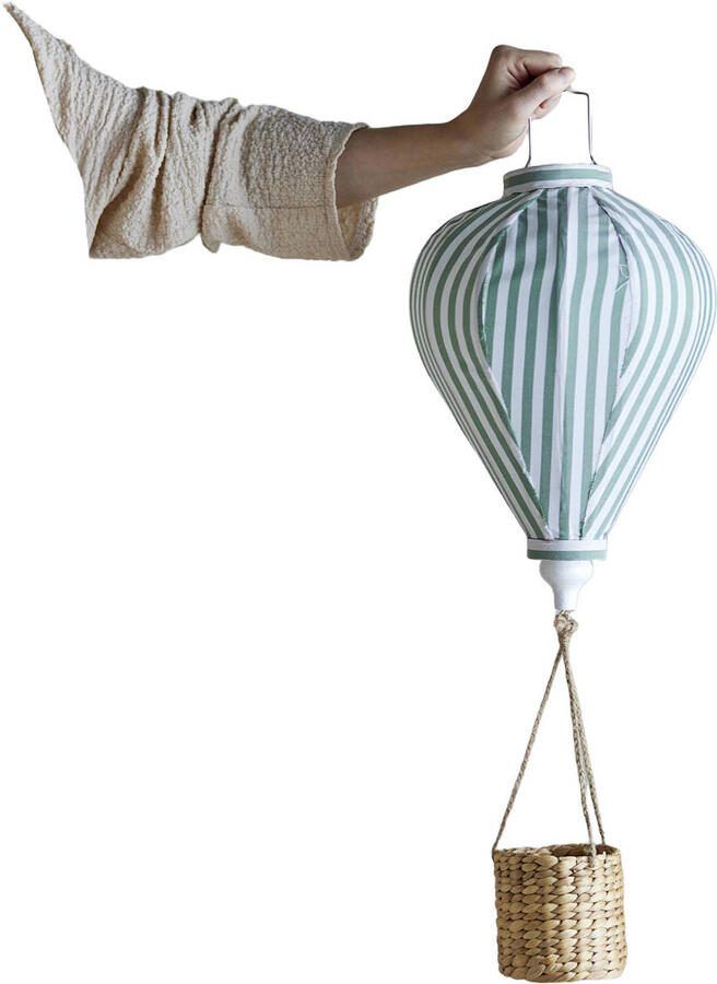 Bloomingville Mini hangdecoratie luchtballon Pomp (25x65 cm) - Foto 3