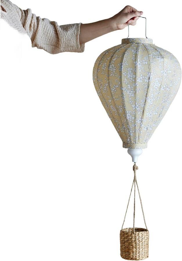 Bloomingville Mini hangdecoratie luchtballon Pomp (35x85 cm) - Foto 2